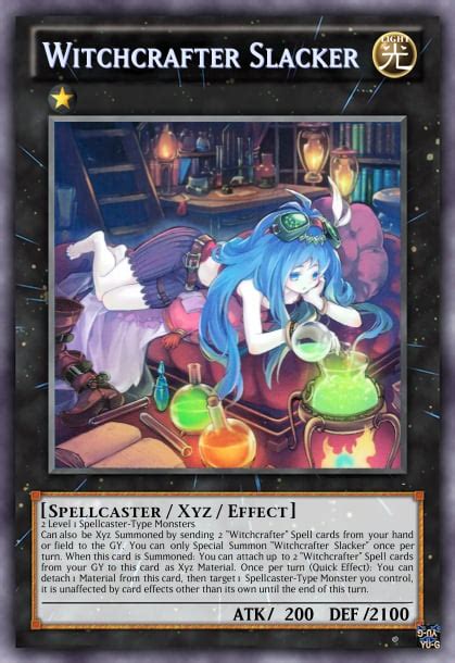 Witchcrafter card sleeves for yugioh tcg